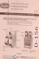 Dayton-Dayton Blower Gas Unit Heaters, Models 3E248 thru 3E251, Operation & Parts Manua-3E248-3E251-01